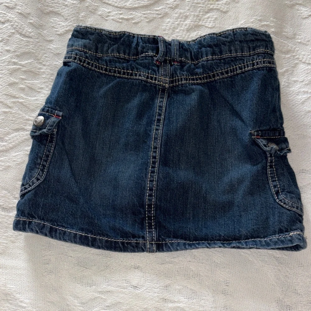 Gymboree Girls Denim Skort Gently Loved Almost Vintage Sz 5